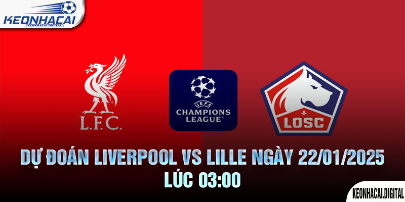 Dự đoán Liverpool vs Lille Ngày 22/01/2025